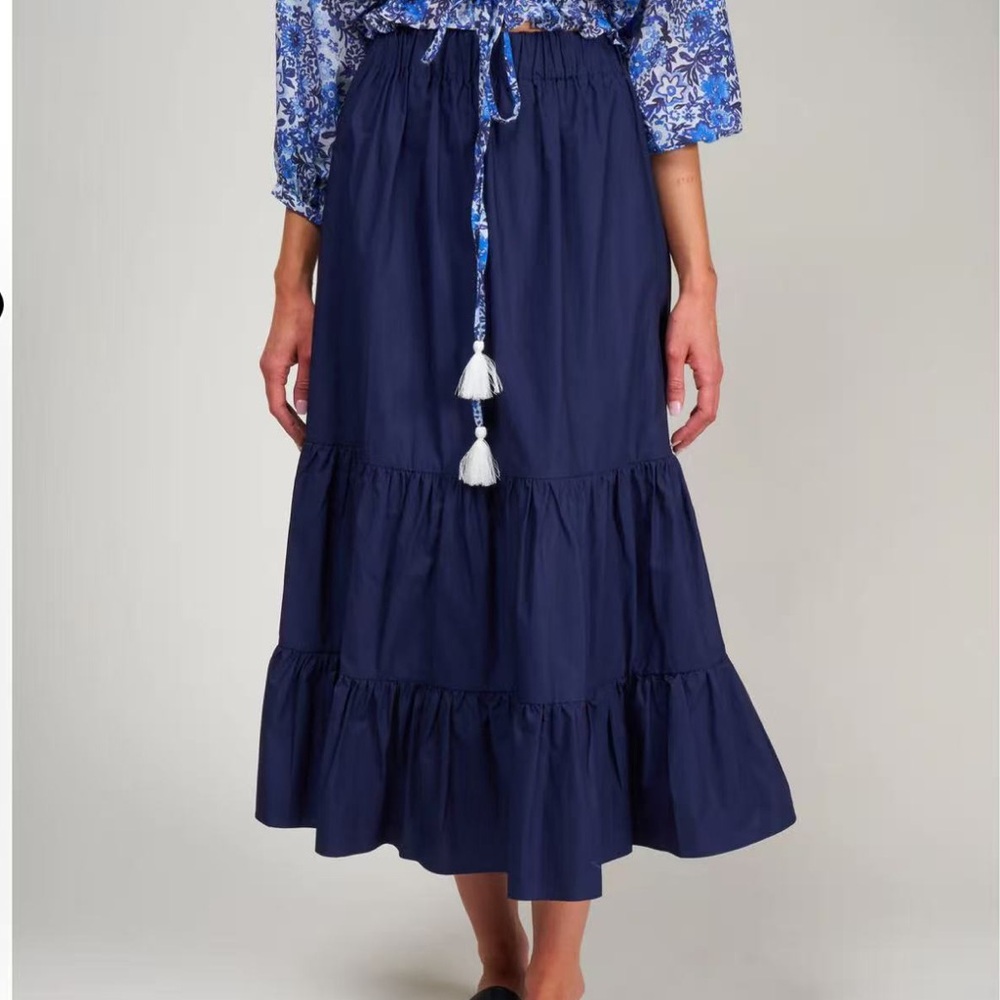 NWOT Cara Cara Chase Skirt Navy